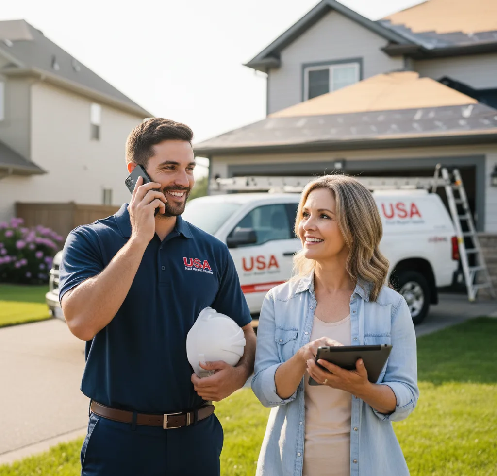 USA Roof Repair Experts customer support in Sutton